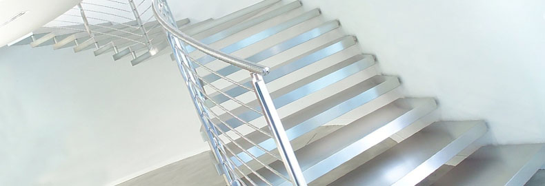 Лестницы для дома. Маршевые лестницы металлические